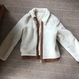 lovers + Friends faux fur jacket